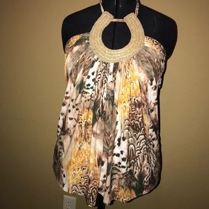 Boston Proper Halter Top Size Medium